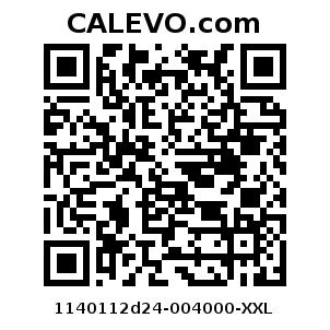 Calevo.com Preisschild 1140112d24-004000-XXL