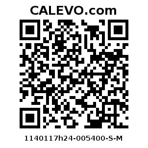 Calevo.com Preisschild 1140117h24-005400-S-M