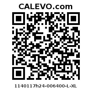 Calevo.com Preisschild 1140117h24-006400-L-XL