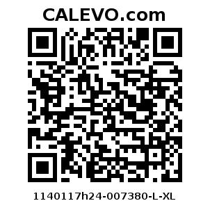 Calevo.com Preisschild 1140117h24-007380-L-XL