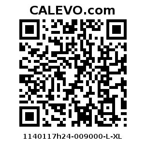 Calevo.com Preisschild 1140117h24-009000-L-XL