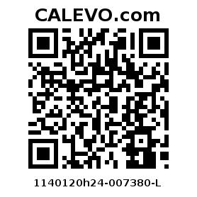 Calevo.com Preisschild 1140120h24-007380-L