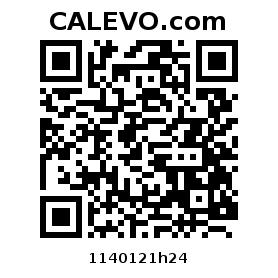 Calevo.com Preisschild 1140121h24