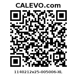 Calevo.com Preisschild 1140212v25-005006-XL