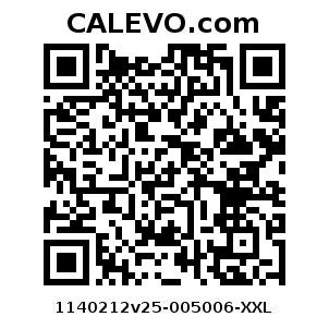 Calevo.com Preisschild 1140212v25-005006-XXL