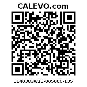 Calevo.com Preisschild 1140383w21-005006-135