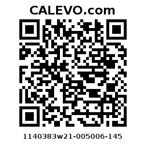 Calevo.com Preisschild 1140383w21-005006-145