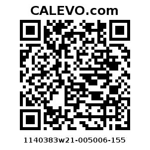 Calevo.com Preisschild 1140383w21-005006-155