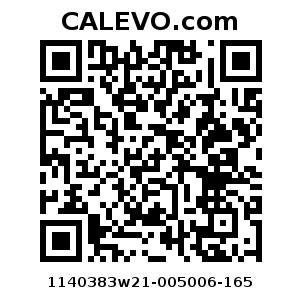 Calevo.com Preisschild 1140383w21-005006-165