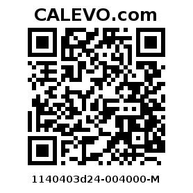 Calevo.com Preisschild 1140403d24-004000-M