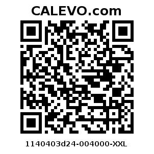 Calevo.com Preisschild 1140403d24-004000-XXL