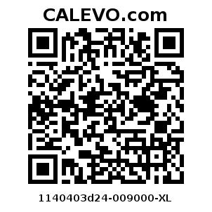 Calevo.com Preisschild 1140403d24-009000-XL