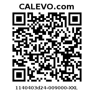 Calevo.com Preisschild 1140403d24-009000-XXL