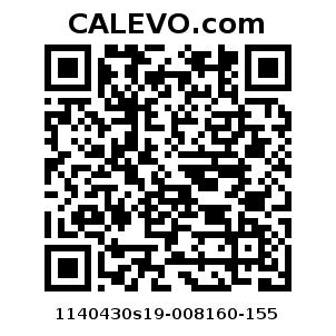 Calevo.com Preisschild 1140430s19-008160-155