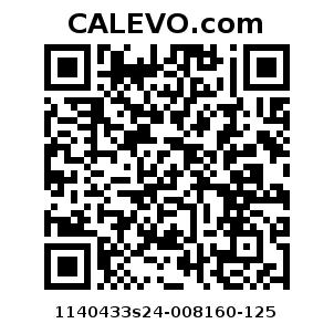 Calevo.com Preisschild 1140433s24-008160-125