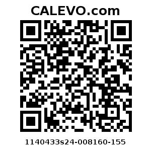 Calevo.com Preisschild 1140433s24-008160-155