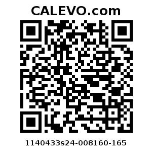 Calevo.com Preisschild 1140433s24-008160-165