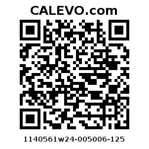 Calevo.com Preisschild 1140561w24-005006-125