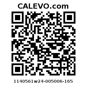 Calevo.com Preisschild 1140561w24-005006-165