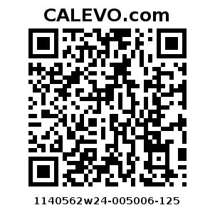 Calevo.com Preisschild 1140562w24-005006-125