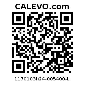 Calevo.com Preisschild 1170103h24-005400-L