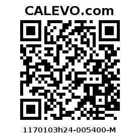 Calevo.com Preisschild 1170103h24-005400-M