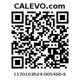 Calevo.com Preisschild 1170103h24-005400-S