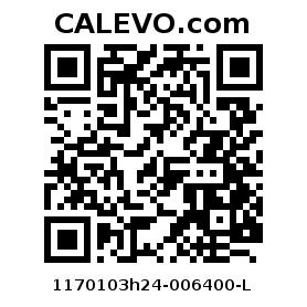 Calevo.com Preisschild 1170103h24-006400-L