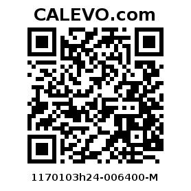 Calevo.com Preisschild 1170103h24-006400-M