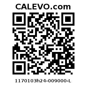 Calevo.com Preisschild 1170103h24-009000-L