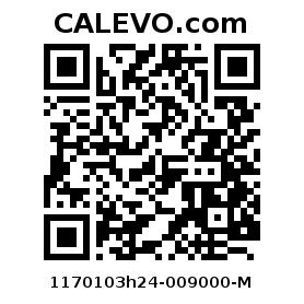 Calevo.com Preisschild 1170103h24-009000-M