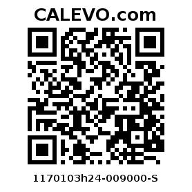 Calevo.com Preisschild 1170103h24-009000-S