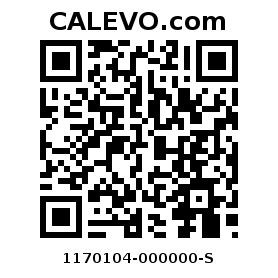 Calevo.com Preisschild 1170104-000000-S