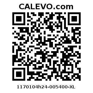 Calevo.com Preisschild 1170104h24-005400-XL