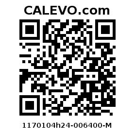 Calevo.com Preisschild 1170104h24-006400-M