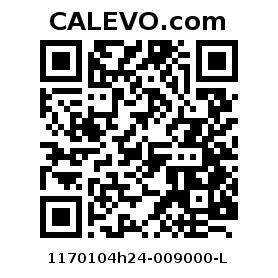 Calevo.com Preisschild 1170104h24-009000-L