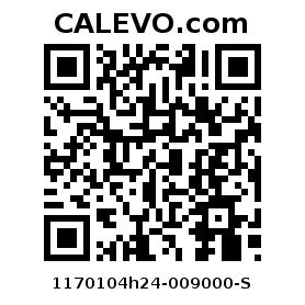 Calevo.com Preisschild 1170104h24-009000-S