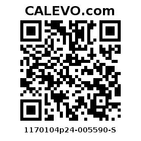 Calevo.com Preisschild 1170104p24-005590-S