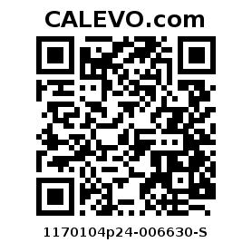 Calevo.com Preisschild 1170104p24-006630-S