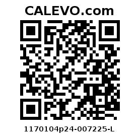 Calevo.com Preisschild 1170104p24-007225-L