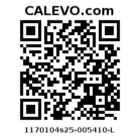 Calevo.com Preisschild 1170104s25-005410-L