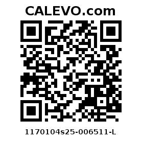 Calevo.com Preisschild 1170104s25-006511-L