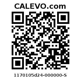 Calevo.com Preisschild 1170105d24-000000-S