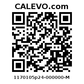 Calevo.com Preisschild 1170105p24-000000-M