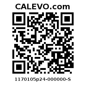 Calevo.com Preisschild 1170105p24-000000-S