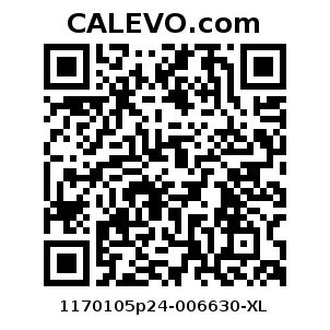 Calevo.com Preisschild 1170105p24-006630-XL