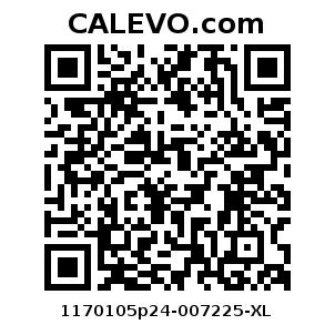 Calevo.com Preisschild 1170105p24-007225-XL