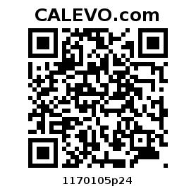 Calevo.com pricetag 1170105p24