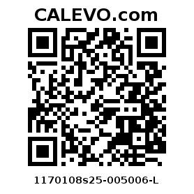 Calevo.com Preisschild 1170108s25-005006-L