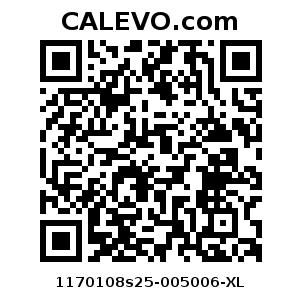 Calevo.com Preisschild 1170108s25-005006-XL